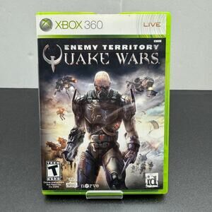 Enemy Territory: Quake Wars (Microsoft Xbox 360, 2008) CIB Tested Working Read